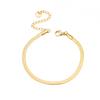 Pulsera Sencilla y Versátil Estilo Europeo y Americano para Mujer, Acero de Titanio, Color Dorado, Lujo Ligero, Diseño de Nicho, No se Desvanece, Exclusivamente para Ventas Transfronterizas