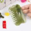 Massagem facial acupuntura resina natural cabeça pick bar Beauty board V face olho queixo duplo levantamento pente meridiano