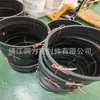 Suministro Junta de anillo de sellado de Fibra de Carbono negra reforzada con PTFE Fibra de Carbono + PTFE