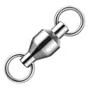 Ice Shadow Rodamiento Giratorio para Peces Grandes Conector de Figura 8 Gigante Giratorio de Pesca Acero Inoxidable Equipo de Pesca de Alta Resistencia