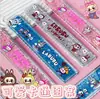 Nova Régua de Areia Líquida Hello Kitty, Design Fofo de Desenho Animado, Alto Valor Estético, Popular Entre Crianças e Estudantes, Régua de Medição de 20cm
