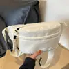 Bolsa de mujer más vendida, nueva riñonera simple, bolso cruzado deportivo casual, ligero, multi-compartimento, bolsa pequeña portátil, bolsa para exteriores