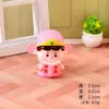 Nuevo producto creativo simulación de dibujos animados muebles de dormitorio adornos de escritorio hechos a mano lindos adornos DIY accesorios para casa de muñecas