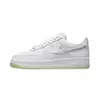 Tênis versátil AF1 Air Force One branco puro de cano baixo, couro de primeira camada casual original, sapatos brancos transfronteiriços, dropshipping disponível