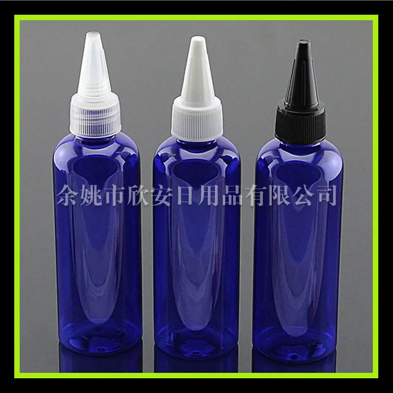 100ml 圆肩pet+尖嘴盖