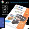 Leia papel couché A4 frente e verso papel fotográfico de alto brilho papel fotográfico para impressão A3 200g 300g A3 jato de tinta colorido cobre