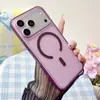 Funda Magnética para Teléfono con Lunares Mate para iPhone 18 Pro Max Apple 17 Cubierta de Cobertura Total con Sensación de Piel Protección contra Caídas