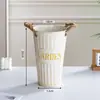 Cubo de Lata Estilo Americano para Arreglos Florales, Cubo Decorativo de Hierro Forjado para Flores, Cubo de Pie para Flores Secas, Cubo Universal para Flores para Uso Doméstico