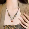 Série Dopamina de Verão~Colar Colorido Divertido Doce Fresco Acessório Feminino Estilo Coreano ins Nicho Corrente de Clavícula de Alta Qualidade