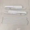 Toallero plegable de pie para fácil instalación transfronteriza, tendedero de tres niveles de gran capacidad para baño y balcón, admite envío directo