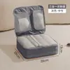 Bolsa de Armazenamento para Viagem Portátil Bagagem Seis em Um Bolsa Ajustável Pendurada Roupas Roupa Íntima Calcinhas Bolsa de Armazenamento