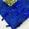 Bordado de Cuentas Nueva Pieza Colgante Vestido Cheongsam Bordado Punto Estampado Estéreo Uñas Cuentas Lentejuelas Bordado Tela