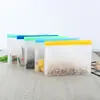 Saco autocustentável de PEVA para conservação de alimentos saco de armazenamento tridimensional para alimentos refrigerados frutas secas lanches saco de armazenamento fosco selado