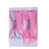 Cuchillo recortador de cejas Marian con peine para cejas peine pequeño tijeras de maquillaje para principiantes tijeras para cejas recortador de cejas para principiantes tijeras de belleza