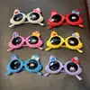 Novos óculos de sol para gatinhas desenho animado fofo laço óculos de sol para meninas foto anti-ultravioleta fofo