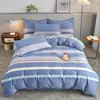 Conjunto de cama de quatro peças, 100% algodão, qualidade A, espessado e escovado para maior conforto, adequado para outono e inverno, atacado e dropshipping disponíveis do fabricante para vendas transfronteiriças