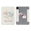 Lluvia de Flores Conejito Pequeño para Funda de Tableta iPad 10ª/11ª Generación Pro 11/13 pulgadas Desmontable Air