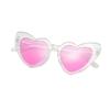Gafas de Sol para Niños Nuevo Estilo Lindo Corazón Moda Tendencia Gafas para Bebé Estilo para Foto Gafas de Sol Anti-Uv para Niñas