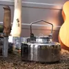 Huofeng Yuan Ye Tetera Ultraligera Tetera para Té Outdoor Auto-conducción Parque Camping Tetera Clásica Olla de Acero Inoxidable Olla para picnic