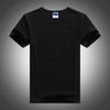 Uniforme de classe feito sob encomenda camisa cultural uniforme da equipe em branco cor sólida manga curta camiseta masculina gola redonda penteado Lycra algodão atacado