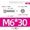 Tornillos de Acero Inoxidable 304 Gb70.1 Cabeza Cilíndrica Hexagonal Sin Nervaduras Cabeza Cóncava Tornillos Cóncavos Ligeros M2M3M4