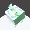 Nueva caja de dulces creativa caja de regalo caja de dulces dorada caja de dulces europea estilo ins caja de dulces simple al por mayor
