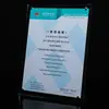 Moldura de foto de unha para publicidade suporte de exibição de acrílico cristal placa transparente Quadro de avisos magnético forte fabricantes de cartões de mesa fornecimento direto