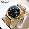 Reloj de Cuarzo para Hombre Chenxi Casual de Negocios Calendario Luminoso Resistente al Agua Correa de Reloj Venta Caliente Transfronteriza Wholesale