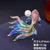 Broche de Lujo Ligero de Gama Alta Diseño de Nicho Accesorios de Ramillete Moda Zodiaco Temperamento Pines de Animales de Gama Alta Venta al por Mayor