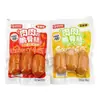 Salsicha Crocante de Osso de Carne Qiliang Salsicha de Presunto Pronta para Comer Sabor Milho Picante Uma Bolsa 115g*20 Bolsas