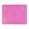 Tapete de Silicona para Amasar Tapete Grueso para Masa Panel de Grado Alimenticio Tablero Doméstico Antiadherente Tabla de Cortar Antiadherente para Hornear