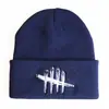 Gorro de Punto Bordado Estilo Coreano de Dibujos Animados Cara Sonriente Divertida para Mujer, Gorro Cálido para Exteriores de Otoño e Invierno, Gorro de Lana de Moda Transfronterizo