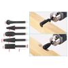 Set de 5 piezas de fresa rotatoria de forma especial para carpintería, cuchillo de talla en madera, cabeza de lijado para talla de madera y raíces, fresa rotatoria para repujado