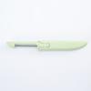Cuchillo Pelador Dos en Uno de Acero Inoxidable Cuchillo Pelador Doméstico Cuchillo de Cocina Pelador Planificador de Melón y Fruta de Doble Cabezal Gadget