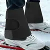 Polainas de Nieve para Viajes al Aire Libre y Montañismo, Cubiertas Impermeables a Prueba de Arena para el Tobillo, Protector de Cuello de Pie Cálido y a Prueba de Viento para Deportes de Ciclismo