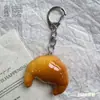 Pingente de Bolsa Divertido e Fofo, Pão de Água Alcalina, Pingente Criativo, Chaveiro Brinquedo de Comida Artificial Baguete, Nicho e Engraçado