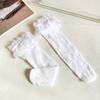 Calcetines para Niñas Verano Delgados Lolita Encaje Calcetines de Princesa para Niñas Encaje Blanco Malla Antimosquitos Calcetines para Bebé