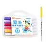 Marcadores acrílicos de punta suave de color verdadero, no traspasan, mezclables, para arte estudiantil, bolígrafos de pintura, bolígrafos de acuarela para preescolar