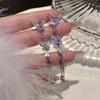 Pendientes de mariposa con diamantes y circonitas, largos y elegantes, con borlas y cadena de alta calidad, nuevos pendientes al por mayor