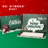Cartão de Natal transfronteiriço personalizado tridimensional 3D para enviar a funcionários, clientes, crianças, cartão de feriado criativo, logotipo personalizado