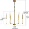 Archivo Geométrico Moderno 6 Sentido Neoclásico del Orden Geométrico Retro Araña Sala de Estar Comedor Vidrio Hierro Arte