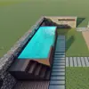 Instalación de Piscina de Madera para Exterior de Fibra de Vidrio Anticorrosión, Venta Directa del Fabricante de Origen, Producto Resistente a la Fibra de Vidrio, Resistente a la Corrosión, Impermeable