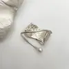 Anillo de Plata de Ley 925 con Líneas Geométricas Texturizadas para Mujer Diseño de Lujo Ligero Sentido Estético Mano de Obra Pesada Estilo Frío INS Anillo de Dedo de Nicho
