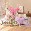 Muñeco de tiburón de peluche, venta al por mayor, bonito y popular juguete de peluche para dormitorio, almohada para dormir de tiburón Ah Woo
