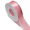 Fita de Poliéster Estilo Coreano com Bolinhas Material para Laço DIY Presilha de Cabelo Material para Laço de Bolo Bouquet Laço para Alça de Bolsas