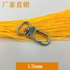 Fornecedor de Fabricante Chaveiros com Fivela Oliva, Fivelas para Bagagem, Fivelas para Cachorros, Fivelas de Anel D de Três Vias em Liga de Zinco Metálico Branco para Animais de Estimação