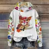 Sudadera Teum Amazon Transfronteriza con Estampado de Animales Casual Versátil Holgada Otoño e Invierno Sudadera Retro