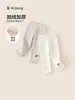 Bangxuan Huzhou Zhili Ropa Infantil Leggings para Niños Pequeños Pantalones de Bebé Forrados de Felpa para Exteriores Color Sólido Versátiles Pantalones para Niñas