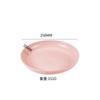 [Ventas Directas de Fábrica] Plato para Frutas Doméstico de Paja de Trigo, Resistente a Caídas, Estilo Japonés Simple, Plato Redondo Apto para Microondas