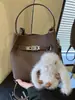 Bolsa de Ombro Nova Moda Inverno 2025, Bolsa Transversal, Bolsa de Mão de Nicho de Alto Valor, Bolsa Saco, Bolsa Cesta de Legumes